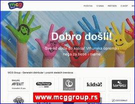 Oprema za decu i bebe, www.mcggroup.rs