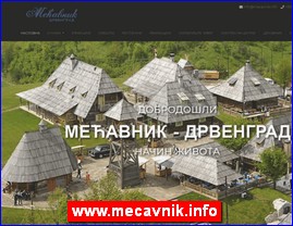 Hoteli, moteli, hosteli,  apartmani, smeštaj, www.mecavnik.info