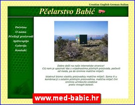 Med, proizvodi od meda, pelarstvo, www.med-babic.hr