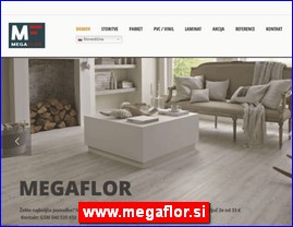 Podne obloge, parket, tepisi, www.megaflor.si