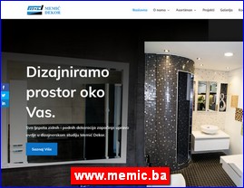 Sanitarije, vodooprema, www.memic.ba