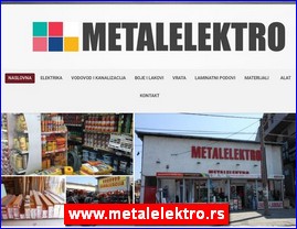 Sanitarije, vodooprema, www.metalelektro.rs