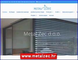 Građevinarstvo, građevinska oprema, građevinski materijal, www.metalzec.hr
