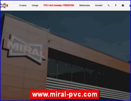 PVC, aluminijumska stolarija, www.miral-pvc.com
