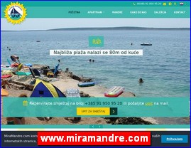 Hoteli, smeštaj, Hrvatska, www.miramandre.com