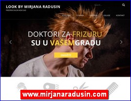 Frizeri, saloni lepote, kozmetiki saloni, www.mirjanaradusin.com