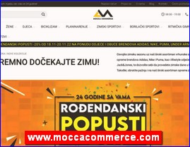 Sportska oprema, www.moccacommerce.com