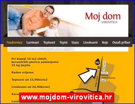Podne obloge, parket, tepisi, www.mojdom-virovitica.hr