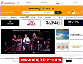 Frizeri, saloni lepote, kozmetiki saloni, www.mojfrizer.com