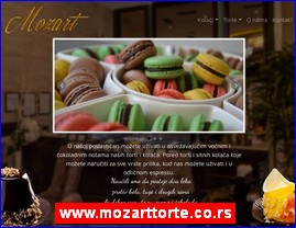Konditorski proizvodi, keks, čokolade, bombone, torte, sladoledi, poslastičarnice, www.mozarttorte.co.rs