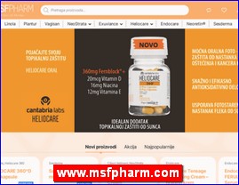 Frizeri, saloni lepote, kozmetiki saloni, www.msfpharm.com