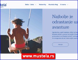Oprema za decu i bebe, www.mustela.rs