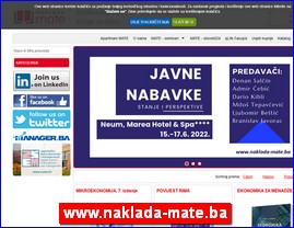 Knjievnost, knjige, izdavatvo, www.naklada-mate.ba