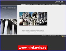 Advokati, advokatske kancelarije, www.ninkovic.rs