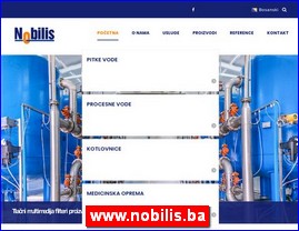 Sanitarije, vodooprema, www.nobilis.ba