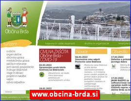 Gradovi, regije  , www.obcina-brda.si