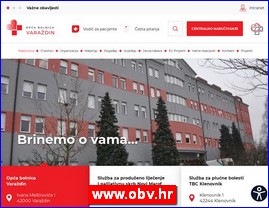 Ordinacije, lekari, bolnice, banje, laboratorije, www.obv.hr