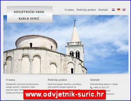 Advokati, advokatske kancelarije, www.odvjetnik-suric.hr