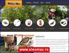 Industrija, zanatstvo, alati, Vojvodina, www.oleomac.rs