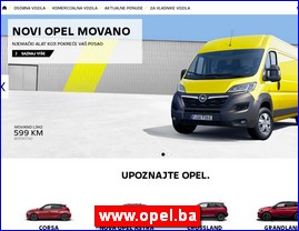 Automobili, www.opel.ba