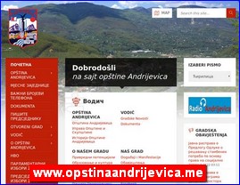 Gradovi, regije  , www.opstinaandrijevica.me