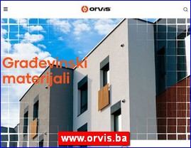 Građevinarstvo, građevinska oprema, građevinski materijal, www.orvis.ba