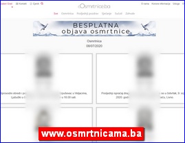 www.osmrtnicama.ba