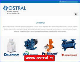 Sanitarije, vodooprema, www.ostral.rs