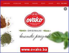 Voe, povre, prerada hrane, www.ovako.ba