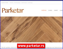 Parket, postavljanje, reparacija, lakiranje, uljenje, voskiranje, bajcovanje, sanacija podnih podloga, laminat, parketar, Sloba, Beograd, www.parketar.rs