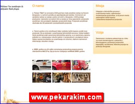 Pekare, hleb, peciva, www.pekarakim.com