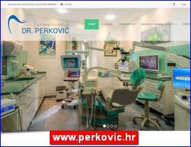 Stomatološke ordinacije, stomatolozi, zubari, www.perkovic.hr