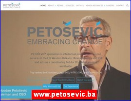 Advokati, advokatske kancelarije, www.petosevic.ba