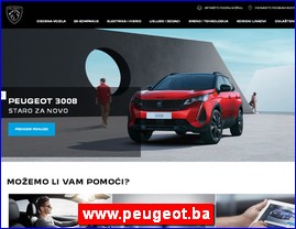 Automobili, www.peugeot.ba