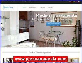 Hoteli, smeštaj, Hrvatska, www.pjescanauvala.com