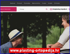 Medicinski aparati, ureaji, pomagala, medicinski materijal, oprema, www.plasting-ortopedija.hr