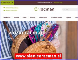 Oprema za decu i bebe, www.pleniceracman.si