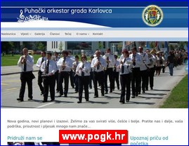 Muziari, bendovi, folk, pop, rok, www.pogk.hr