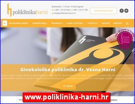 Ordinacije, lekari, bolnice, banje, laboratorije, www.poliklinika-harni.hr