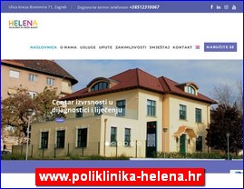 Ordinacije, lekari, bolnice, banje, laboratorije, www.poliklinika-helena.hr