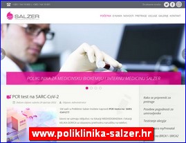 Ordinacije, lekari, bolnice, banje, laboratorije, www.poliklinika-salzer.hr