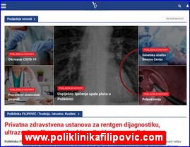 Ordinacije, lekari, bolnice, banje, laboratorije, www.poliklinikafilipovic.com