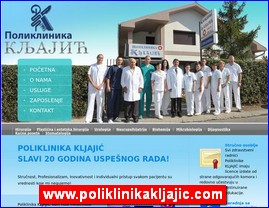 Ordinacije, lekari, bolnice, banje, laboratorije, www.poliklinikakljajic.com