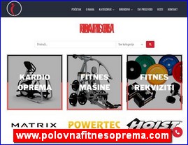 Sportska oprema, www.polovnafitnesoprema.com