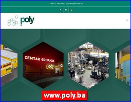 Plastika, guma, ambalaža, www.poly.ba