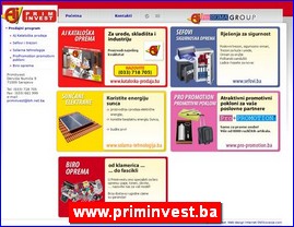 Kancelarijska oprema, materijal, kolska oprema, www.priminvest.ba