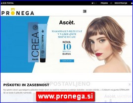 Frizeri, saloni lepote, kozmetiki saloni, www.pronega.si