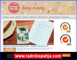 Konditorski proizvodi, keks, čokolade, bombone, torte, sladoledi, poslastičarnice, www.radnikopatija.com