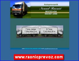 Transport, pedicija, skladitenje, Srbija, www.raonicprevoz.com