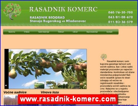 Voće, povrće, prerada hrane, www.rasadnik-komerc.com